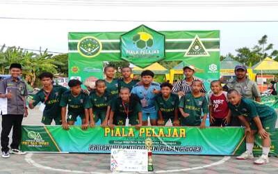 Tim Futsal SMPN 1 Paciran Juara 3 Liga Pelajar SMP/MTS Sekabupaten Lamongan